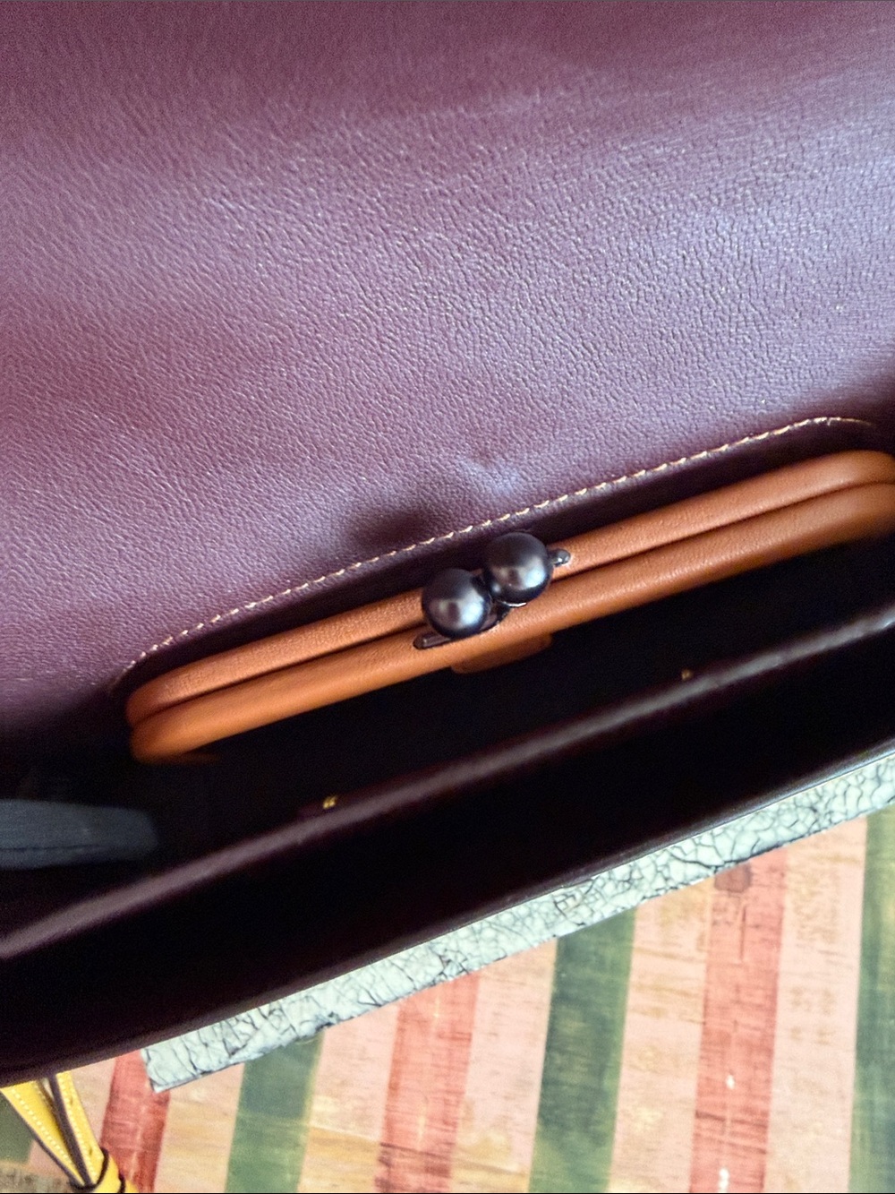 Coach Dinky Patent leather bag NEW - Picture 6 of 7